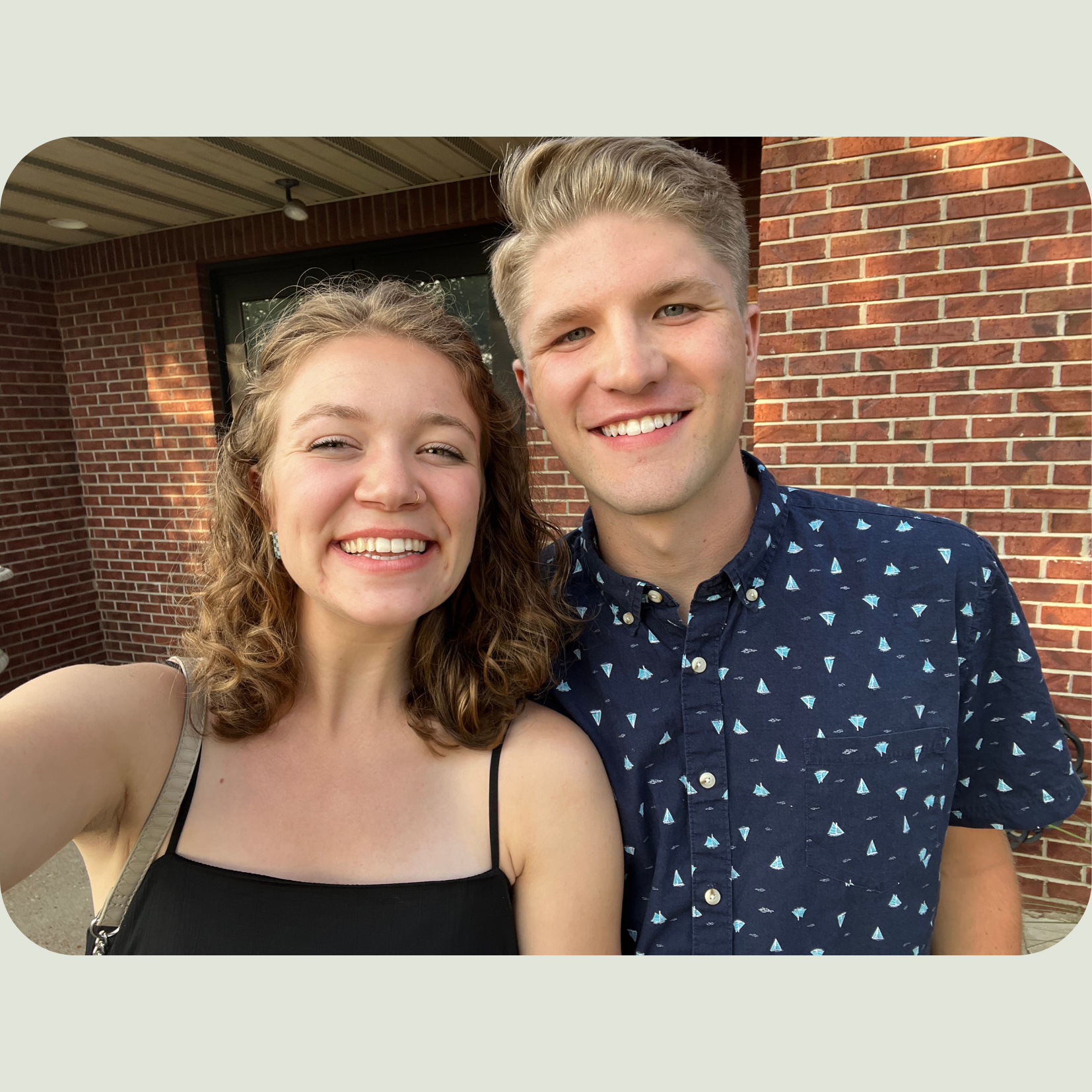 Sam and Ethan's first official date after Sam came home!