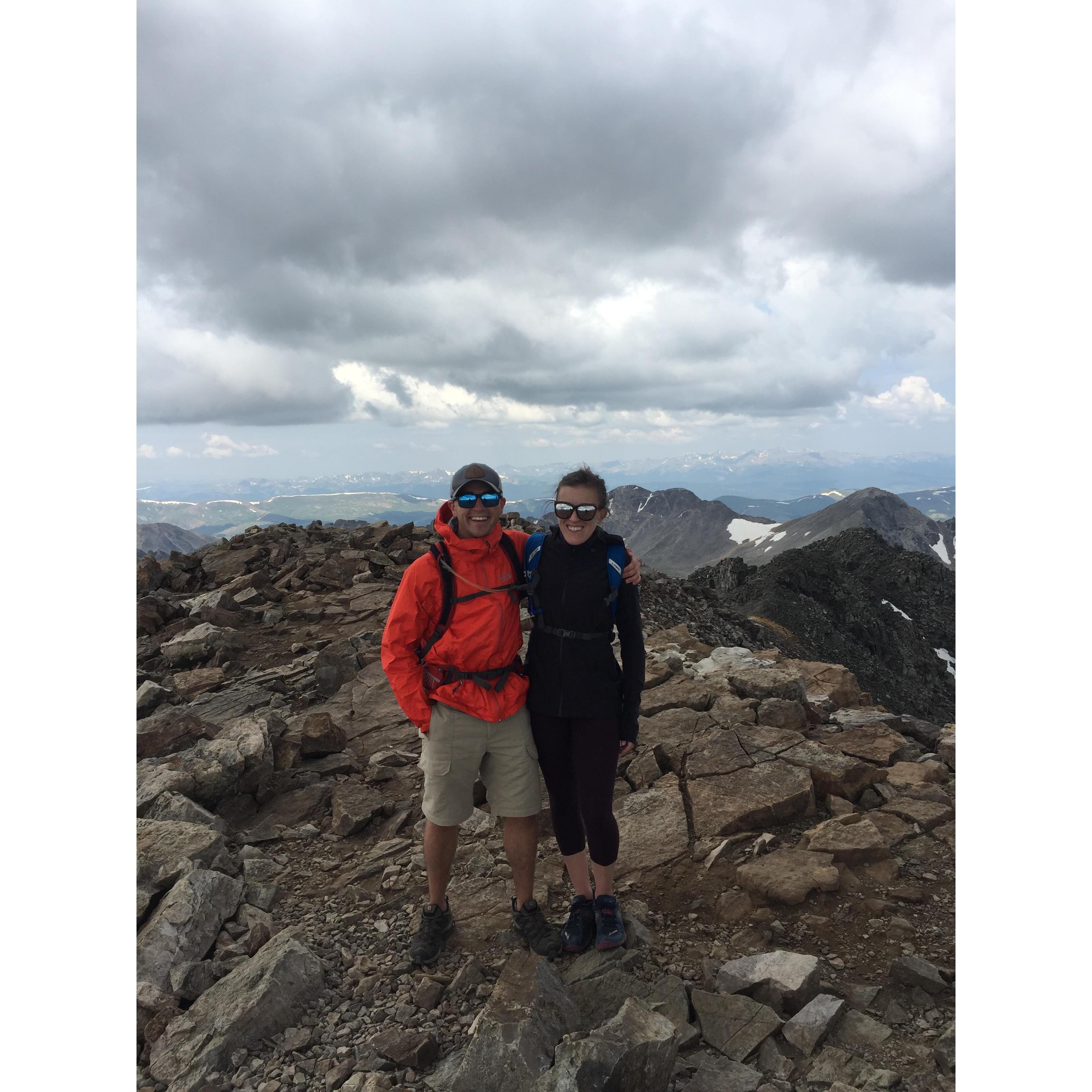 Top of Quandary Peak