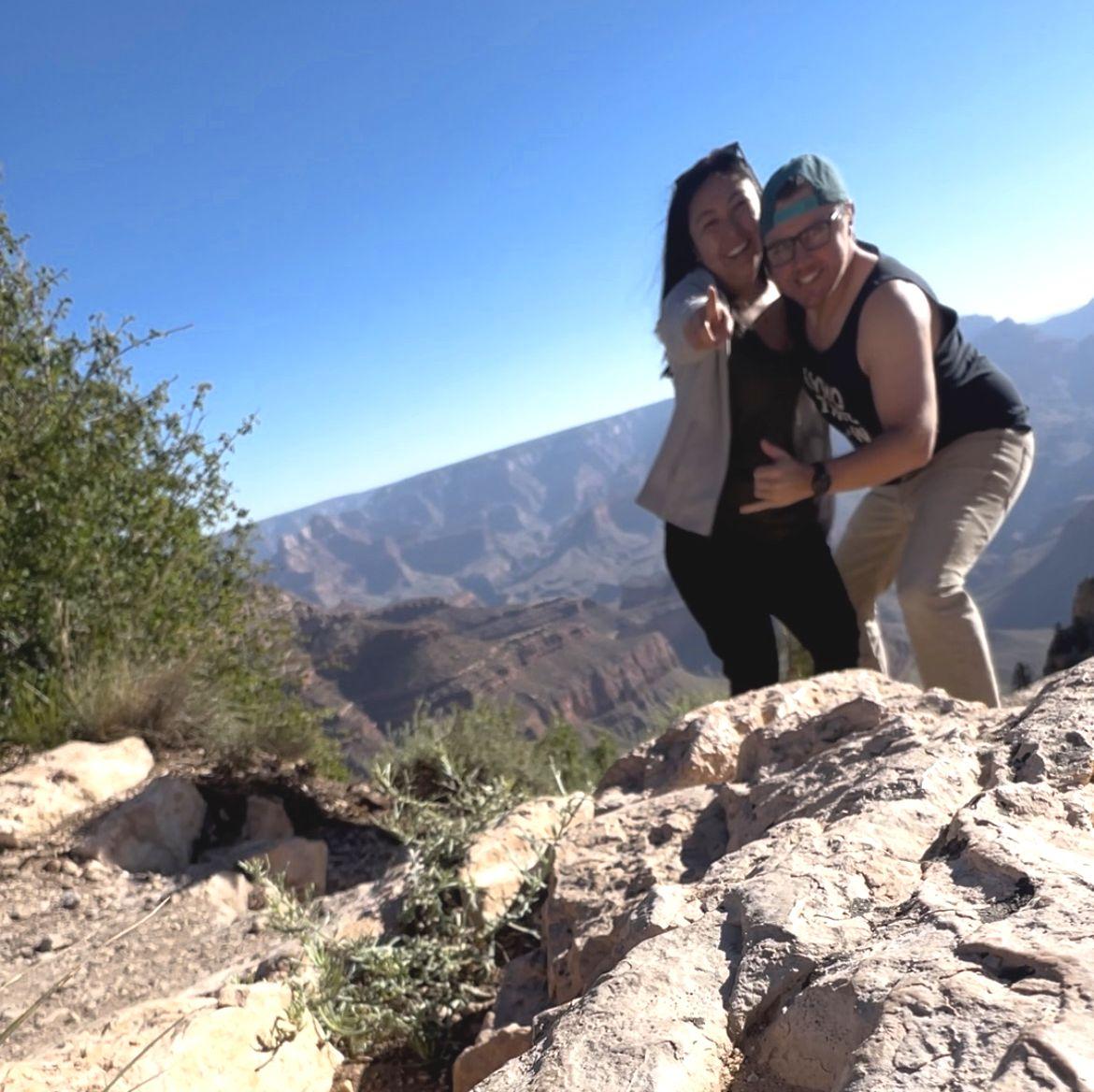 Us at the Grand Canyon!