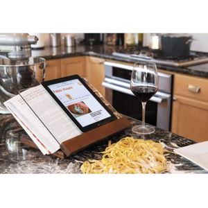 Picnic Time Heritage Collection 1-pc. Prodigio Cookbook Stand - Acacia: Recipe Holder, Light Brown Kitchen Accessory