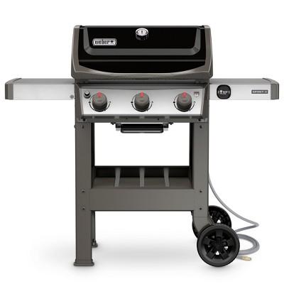Weber Spirit II E-310 Natural Gas Grill 49010001 Black