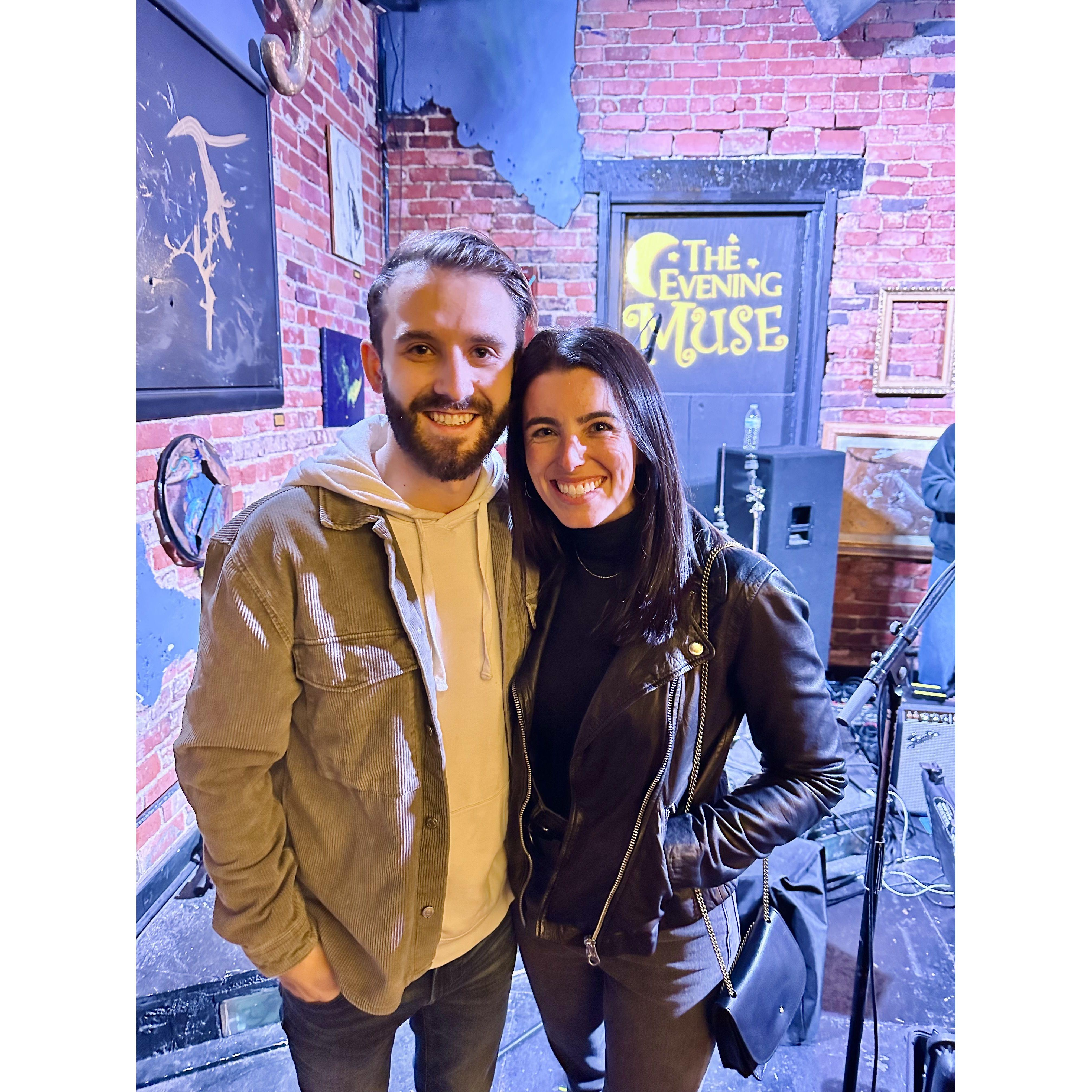 Our first concert together