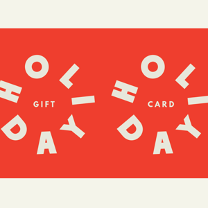 GIFTCARD — Holiday Salon & Bathhouse