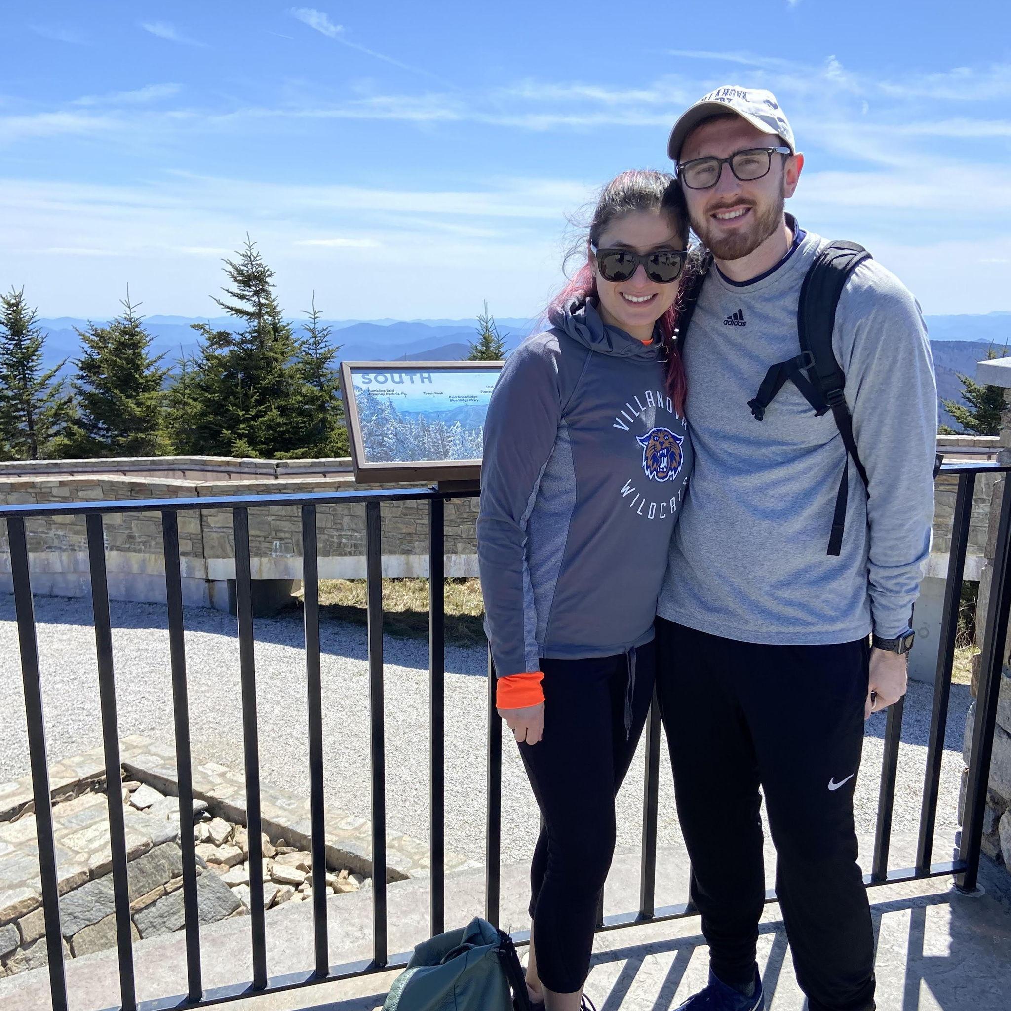 Mount Mitchell, NC |  Highest point on the East Coast, taken after our first "I love you"