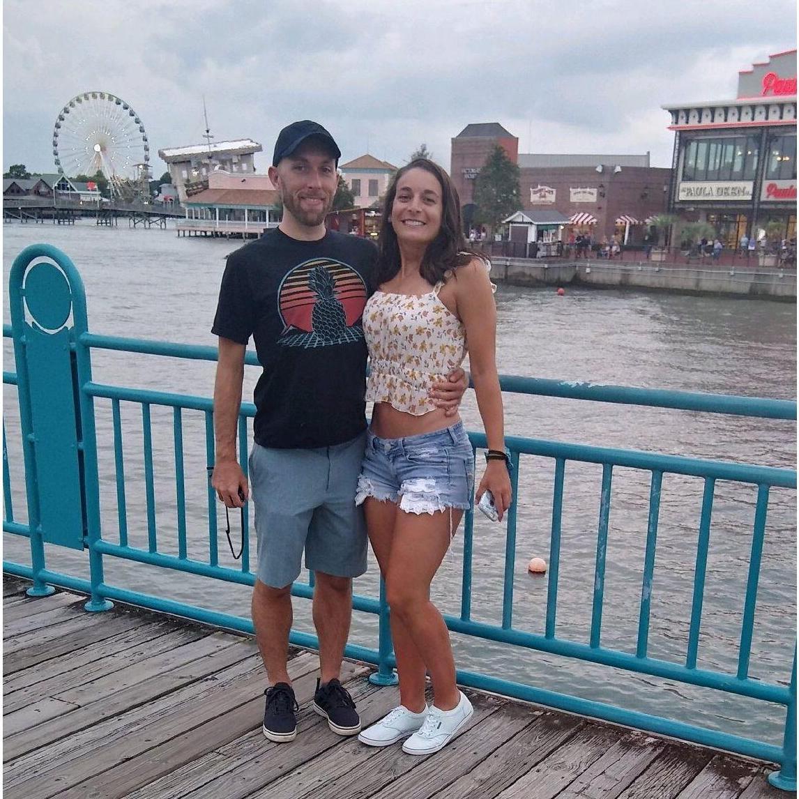 Blake's first time at the Bernecker family trip to Myrtle Beach, SC.
