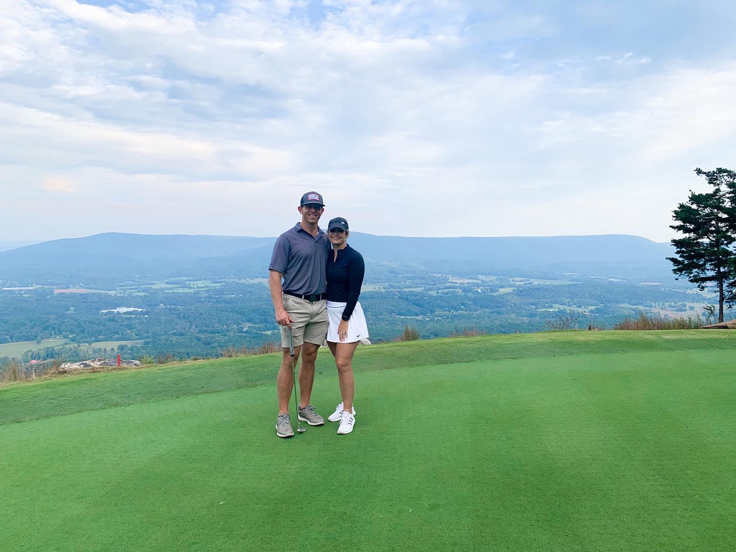 Does this location look familiar? Same spot as where Eric proposed, two years earlier!