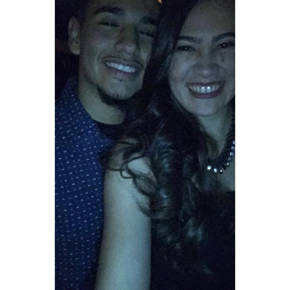 Our first picture together!
2015