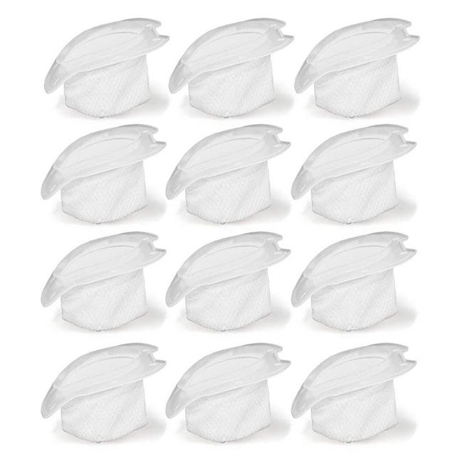 YUEFENG 12 Pack Replacement Filters Compatible with Swiffer Sweep and Vac. Compare to Part #99196