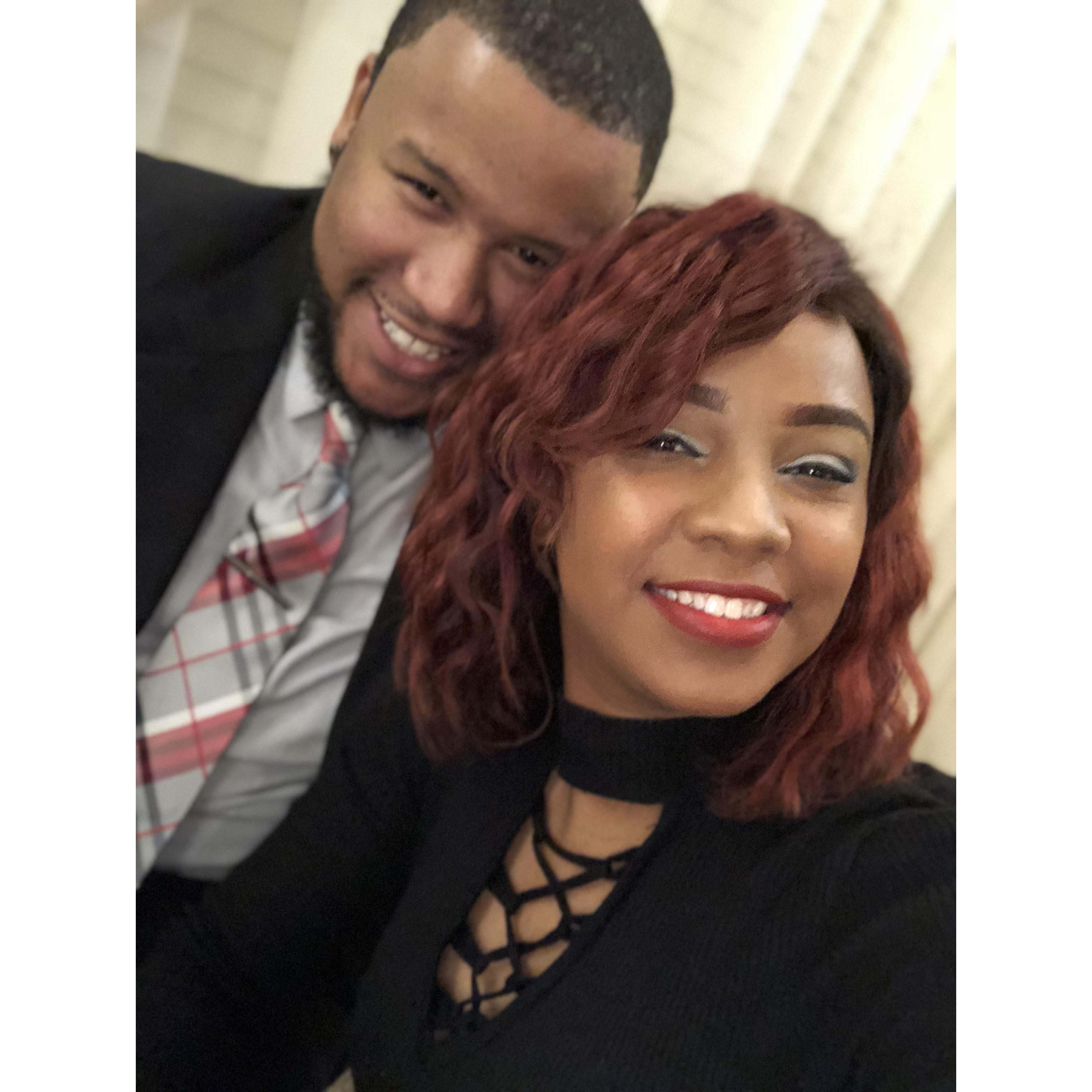 At his bestfriend Christal wedding!