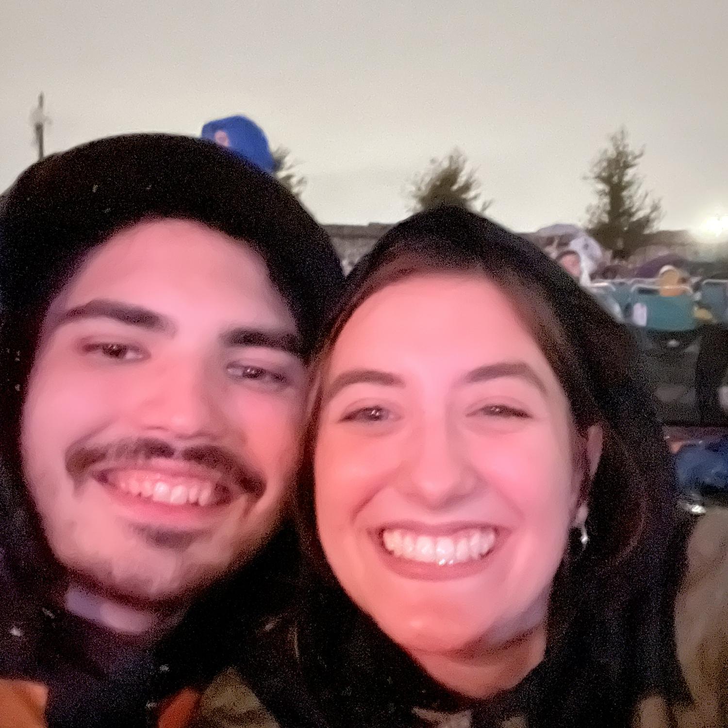 Lightning and thunder could NEVER stop us from seeing Chris Stapleton and Charley Crockett!!!