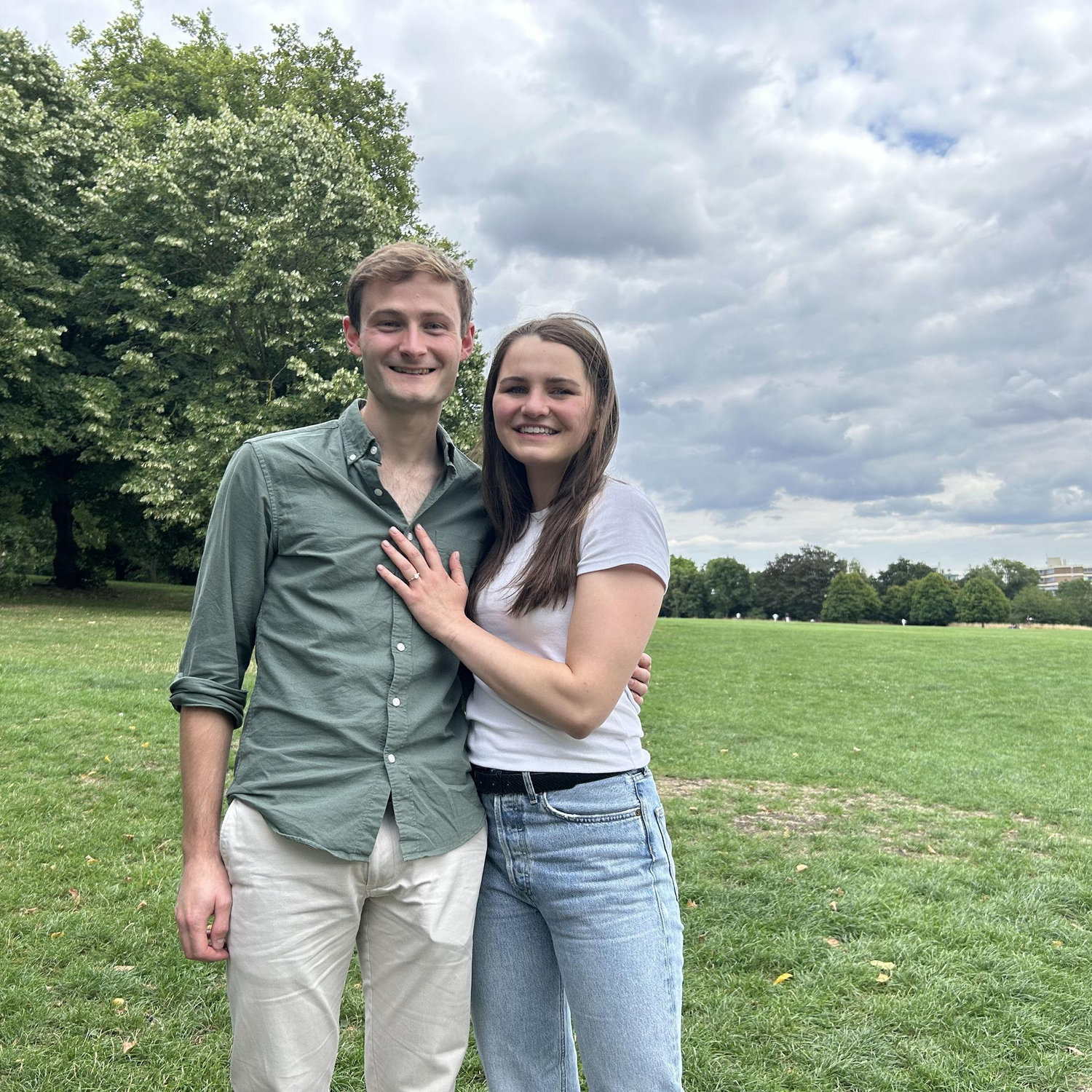 Where we got engaged! Primrose Hill. 
August 2, 2025