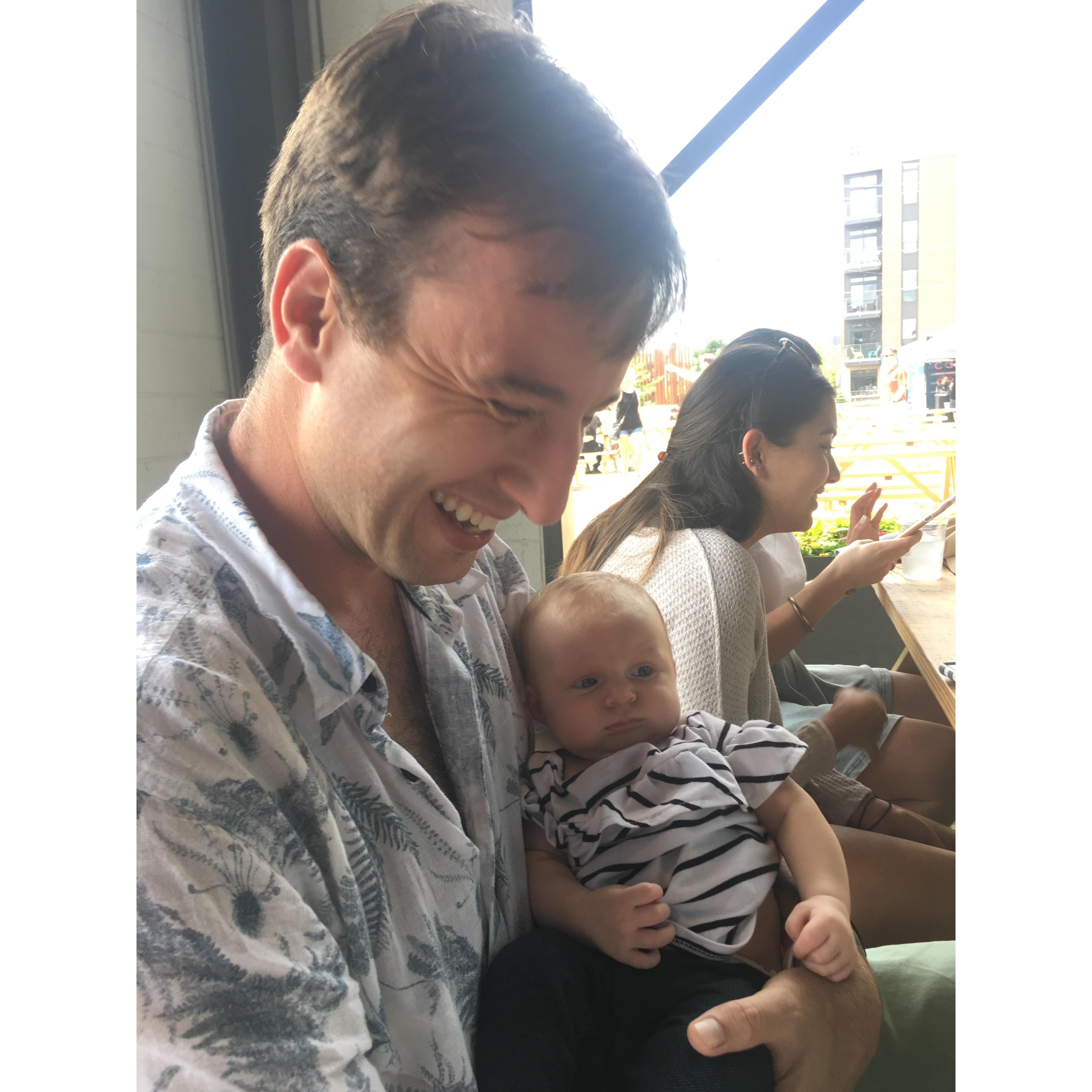 Making a new friend in Atlanta