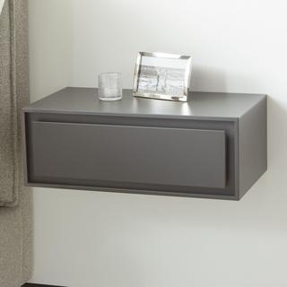 Pilsen Graphite Floating Nightstand