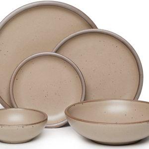 Morel 5-Piece Shallow Dinner Set by East Fork