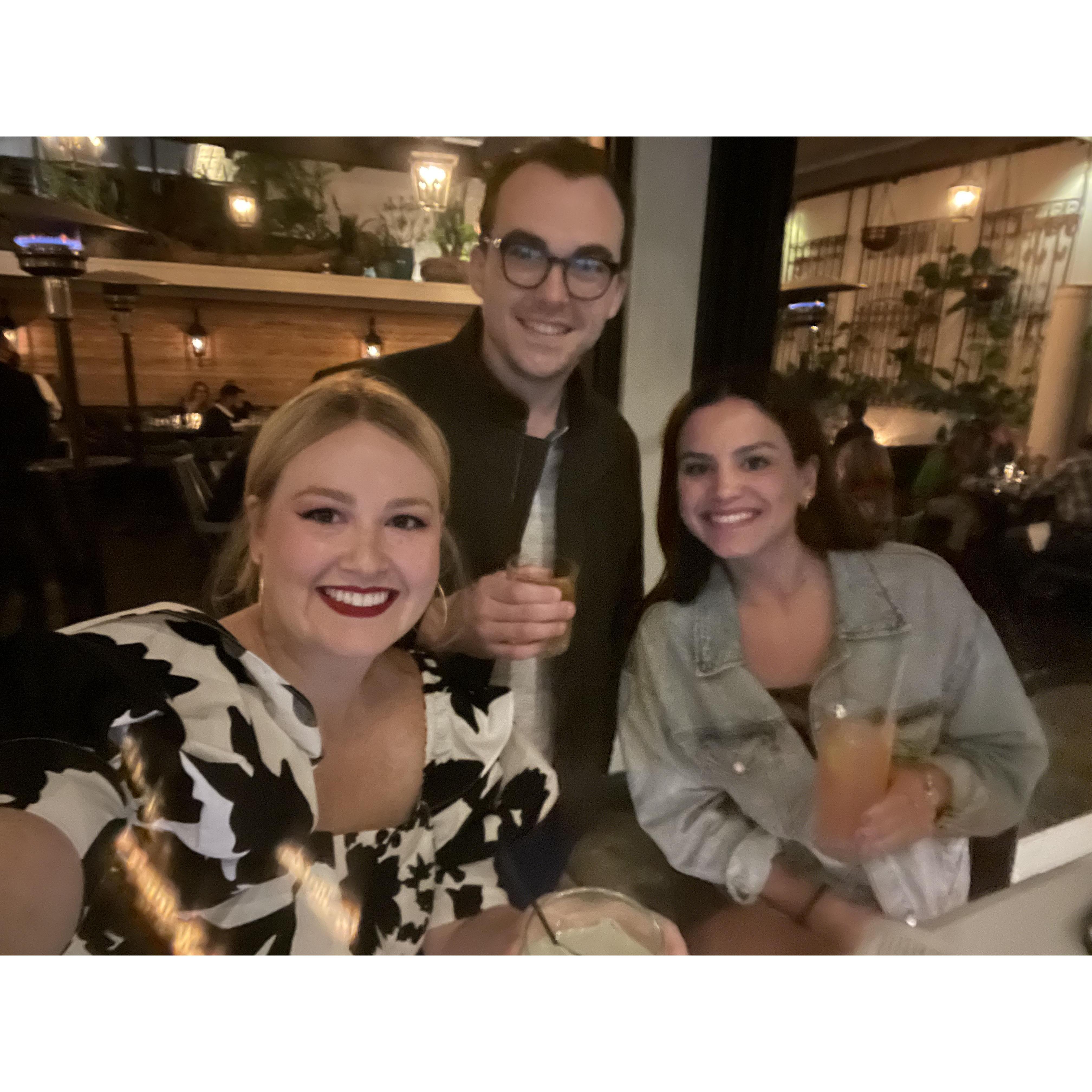 Hanging out with our third roommate Jbolo in San Diego!