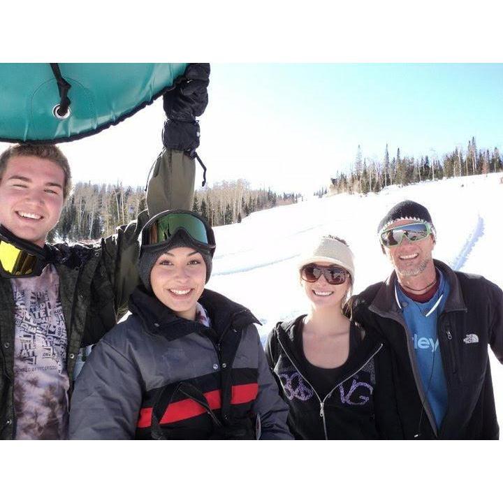 Sledding with the Family