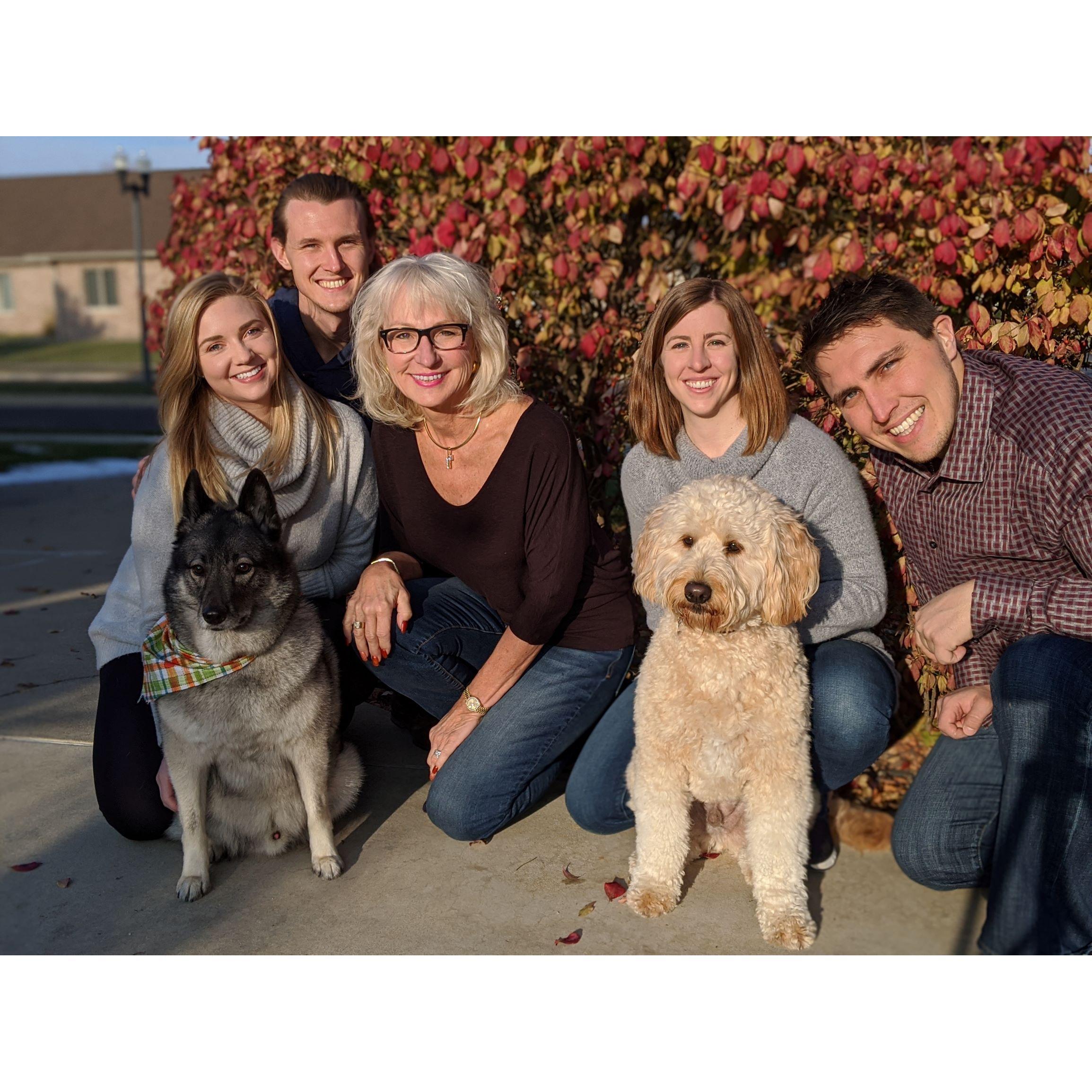 Boen family Thanksgiving 2019.