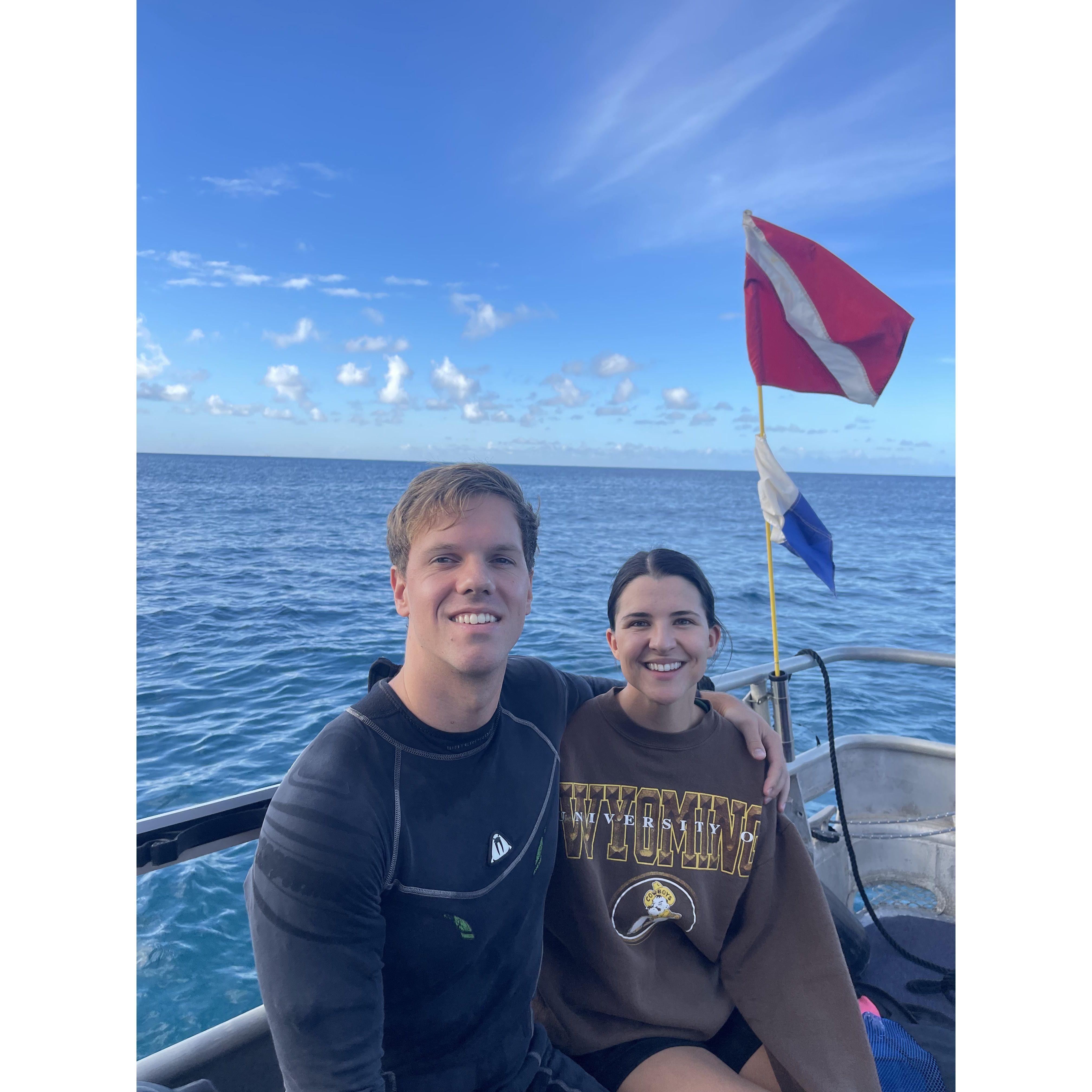 First time scuba diving!