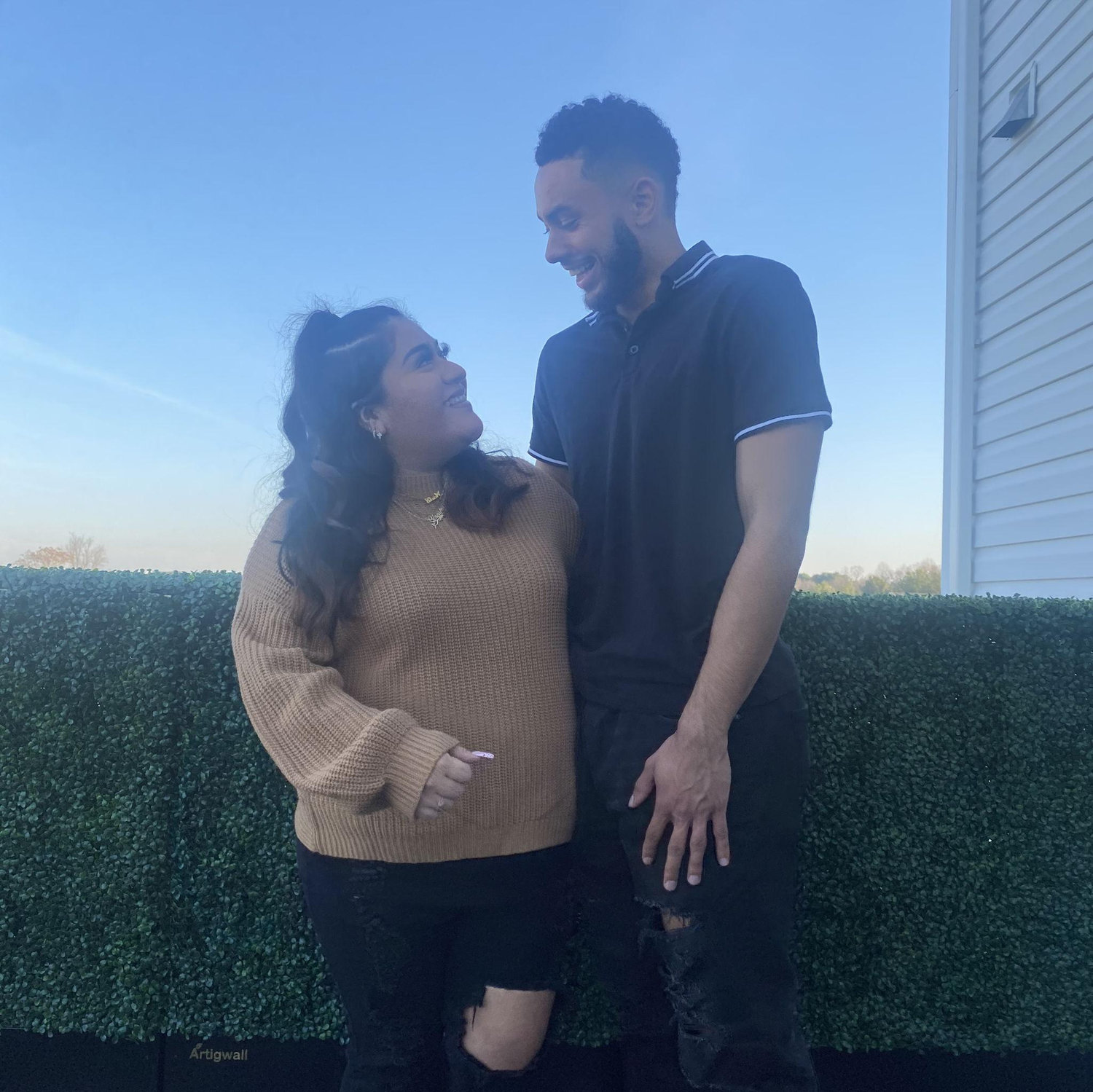 Our first Thanksgiving spent together, 2022.