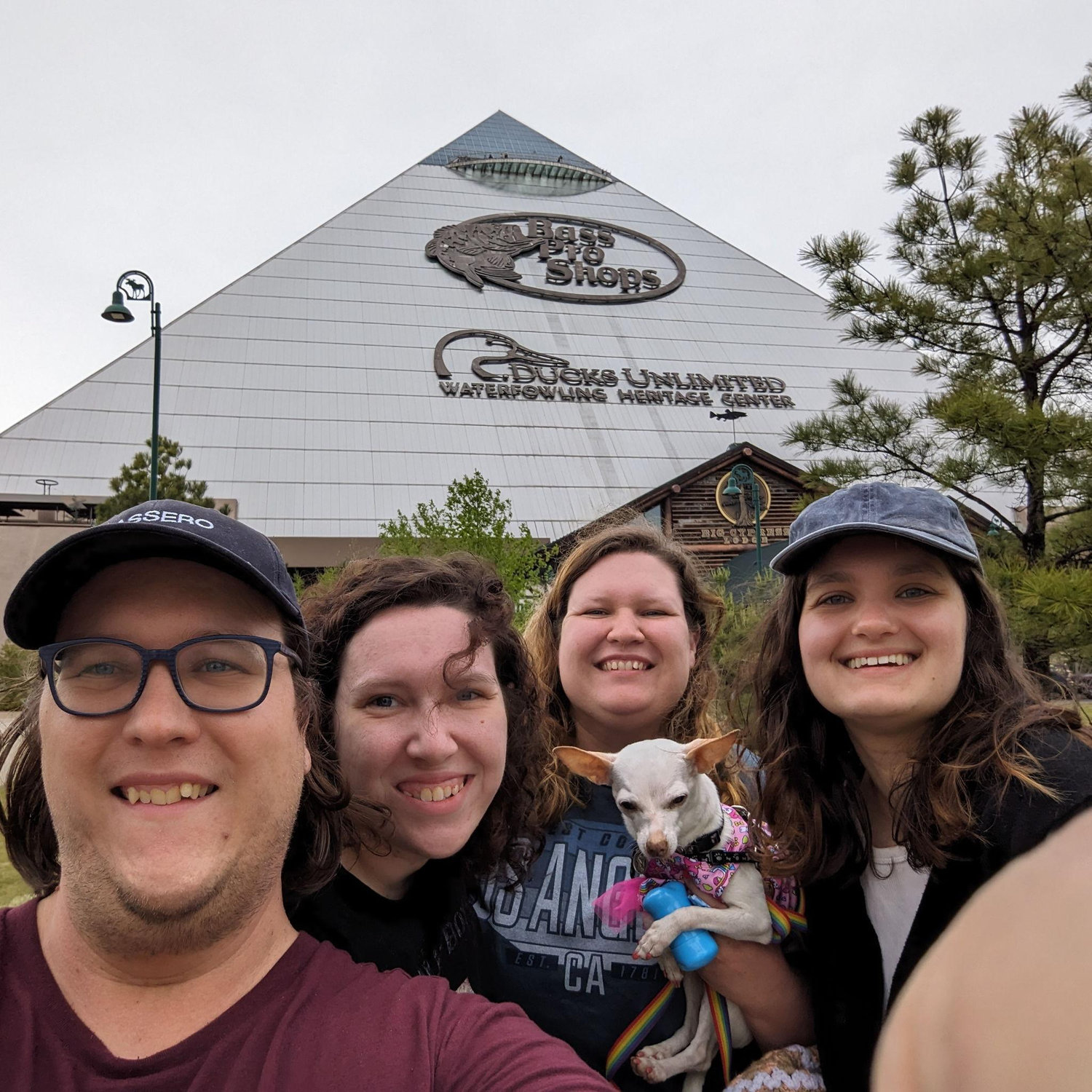 Bass Pro Pyramid after the Eclipse, April, 2024