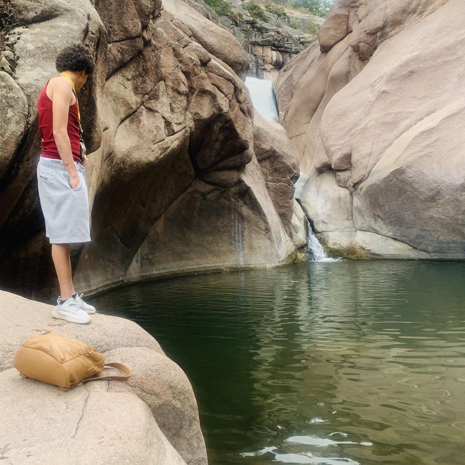 Do you think he jumped in?