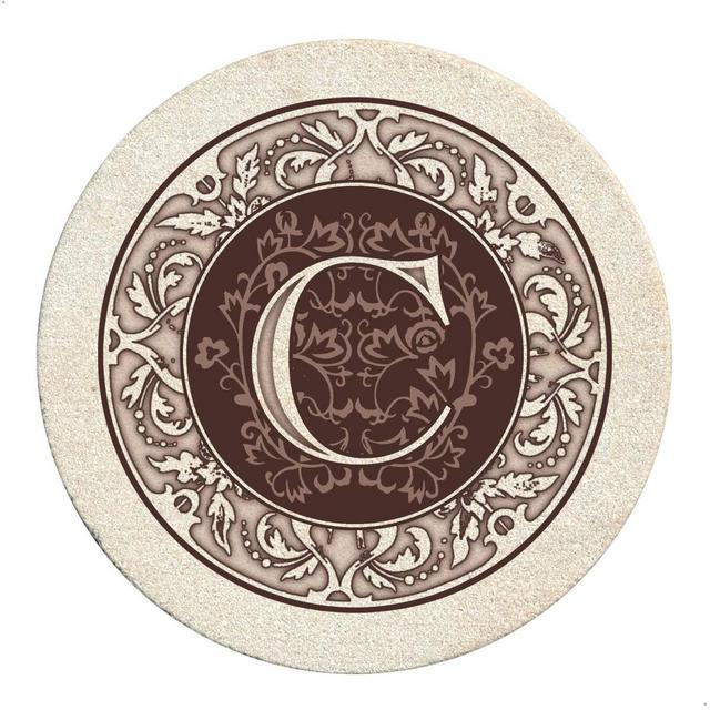 Monogram Coaster