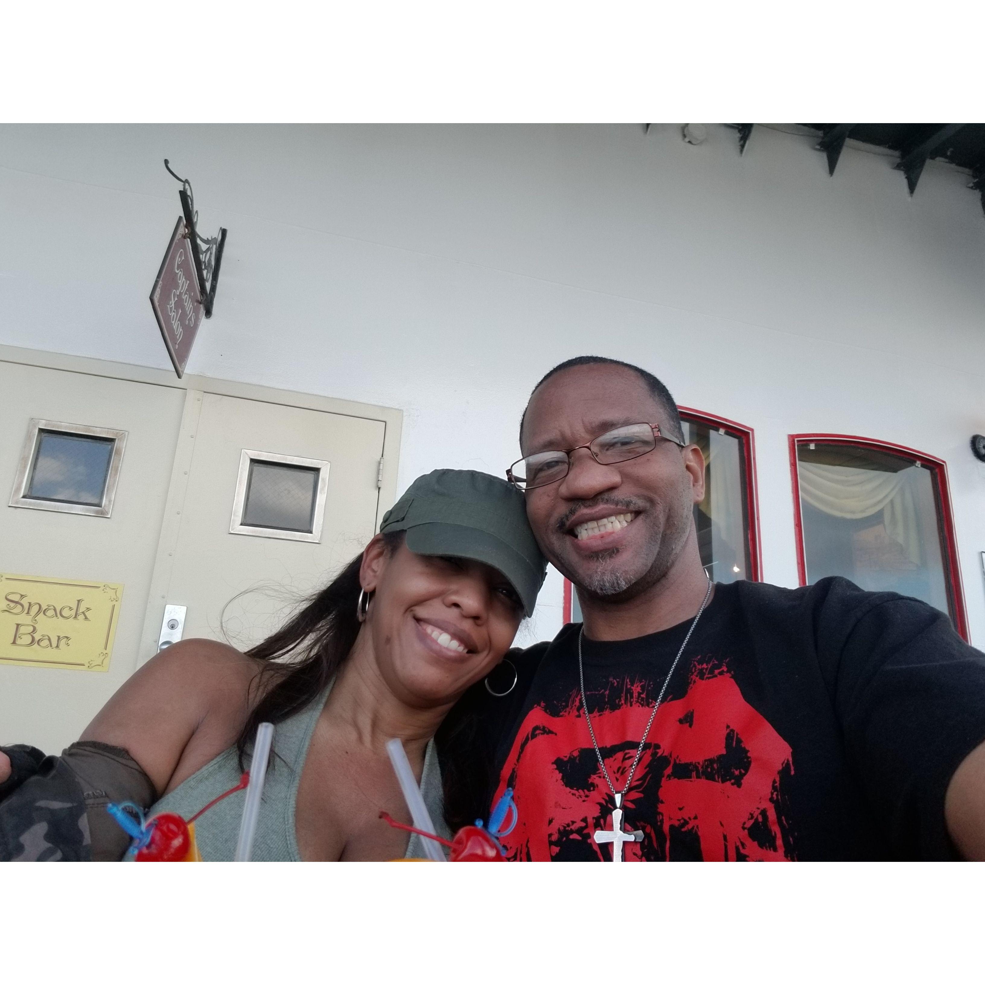 Tugboat tour I think? Come to think of it, WHERE is that shirt??