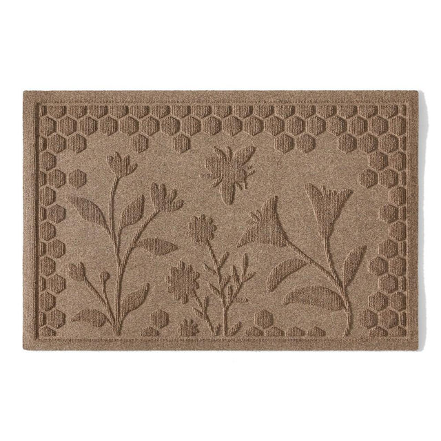 Waterhog Bee Exclusive 2x3 Doormat, Camel