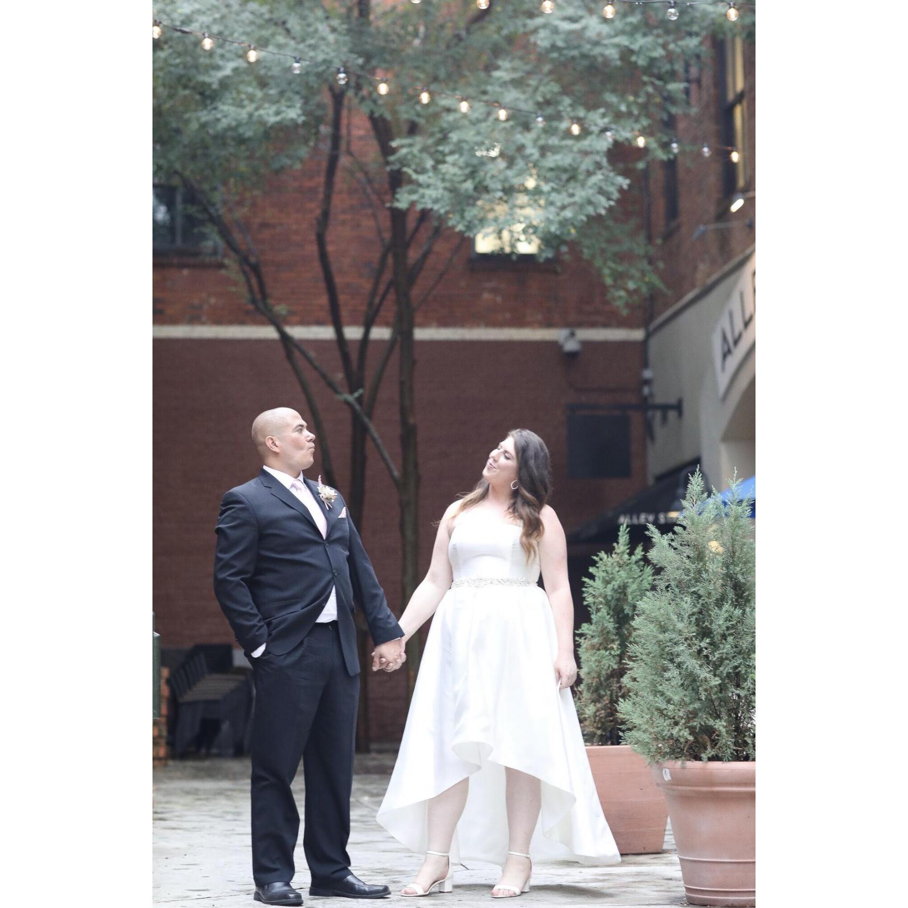 Had a small intimate ceremony in Montgomery, Al. 
10.5.19