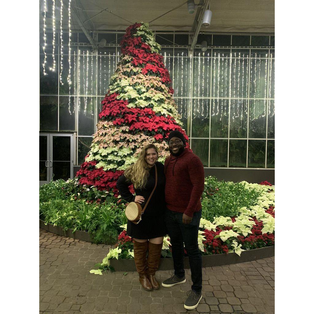 The first time we went to the Botanical Gardens and both agreed seeing lights during Christmas time will be a tradition!