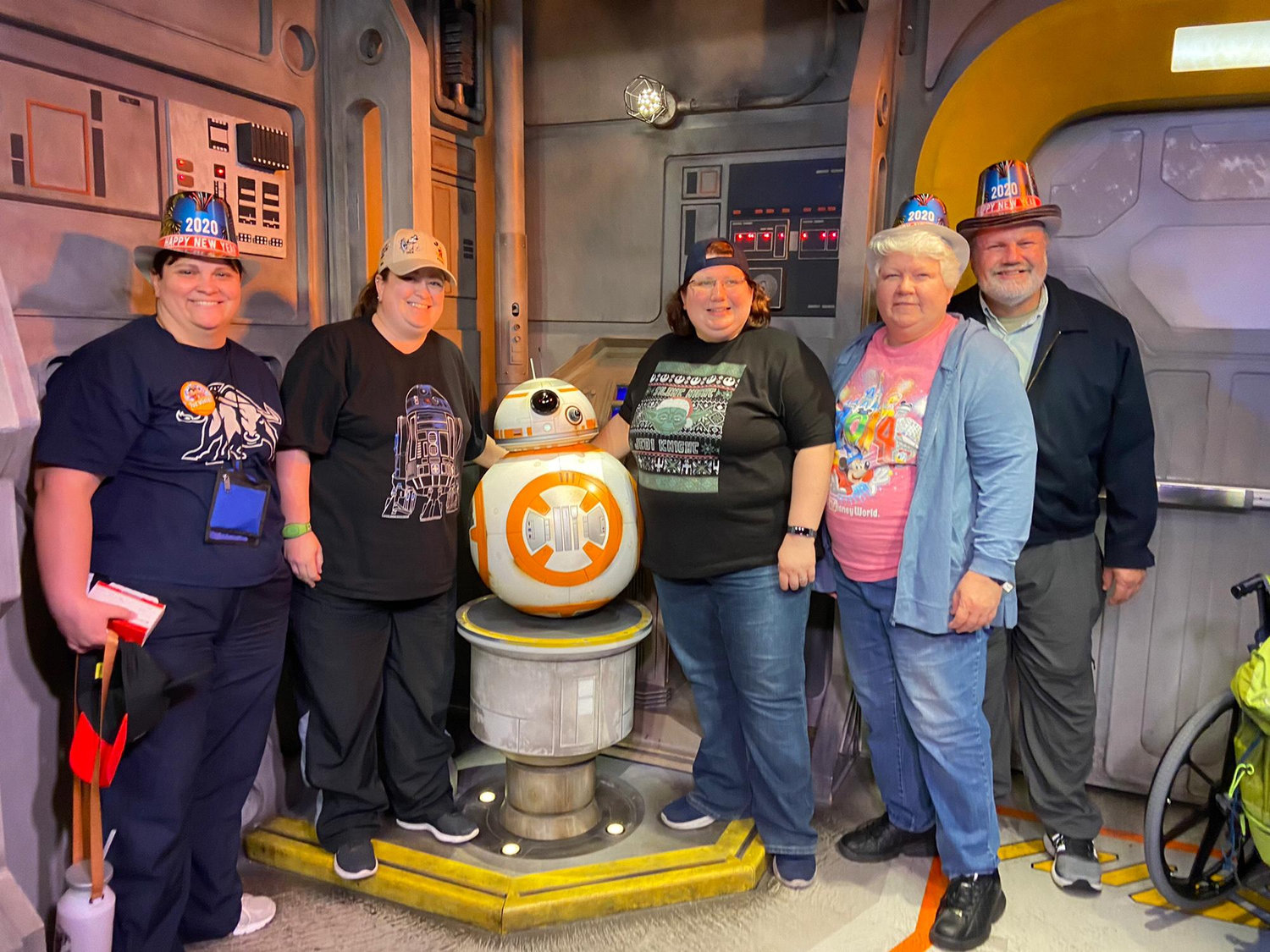 Everyone got to meet BB-8 at Disney World!