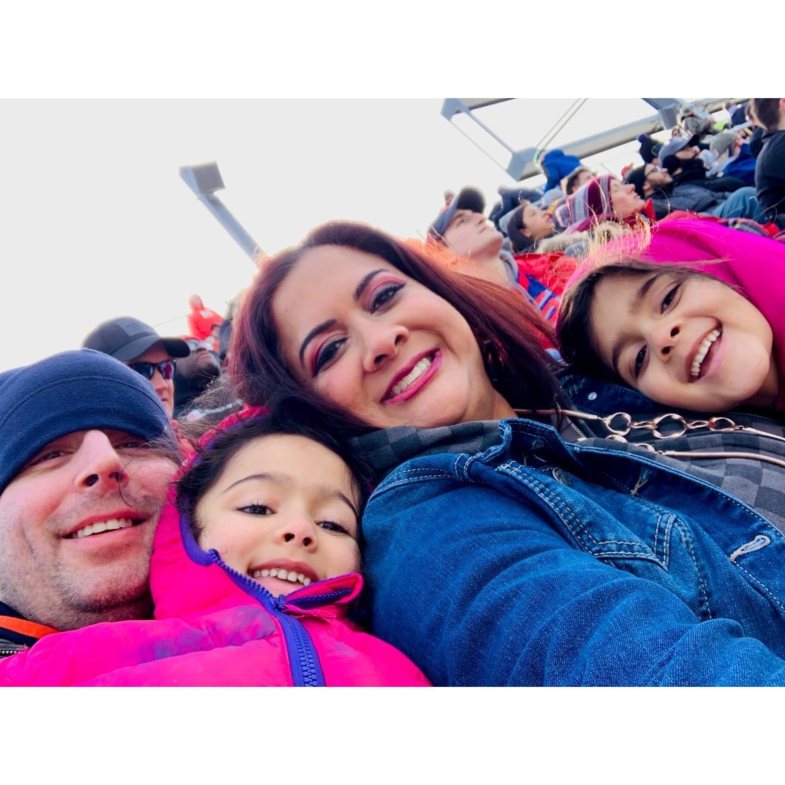 Our first and last XFL game. We were really excited for the DC Defenders because Dan Snyder sucks (can't support the Skins - yes, they are still the Redskins).