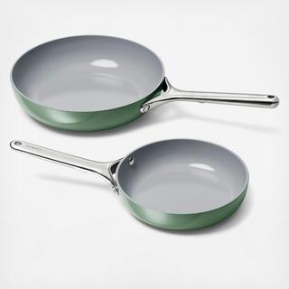 2-Piece Ceramic Fry Pan Set