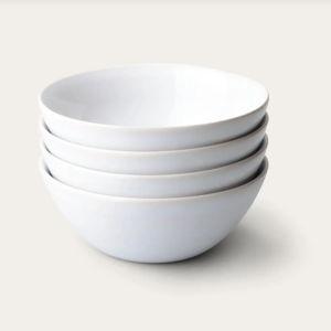 Breakfast Bowls White Glossy