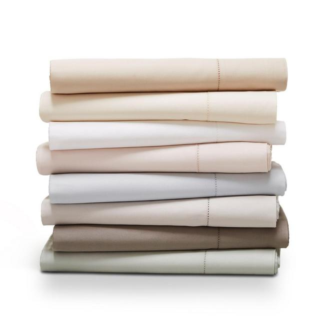 Hudson Park Collection 680TC Flat Sateen Sheet, King - 100% Exclusive