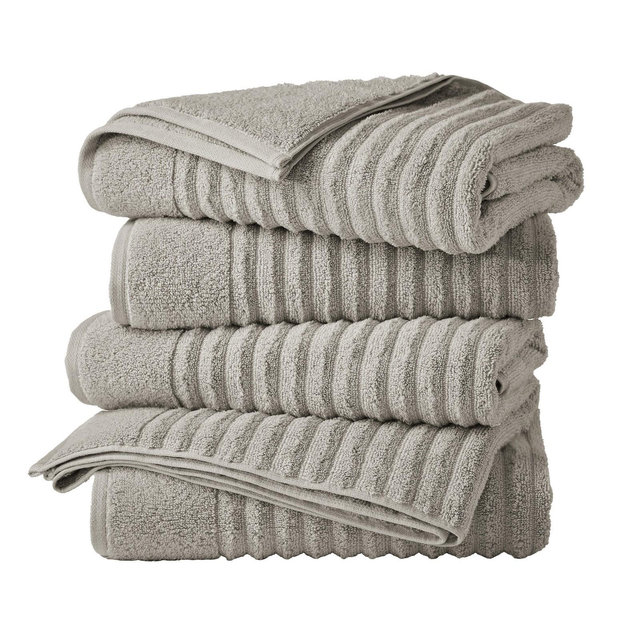Luxury Cotton Ribbed Texture Towel Set - Great Bay Home