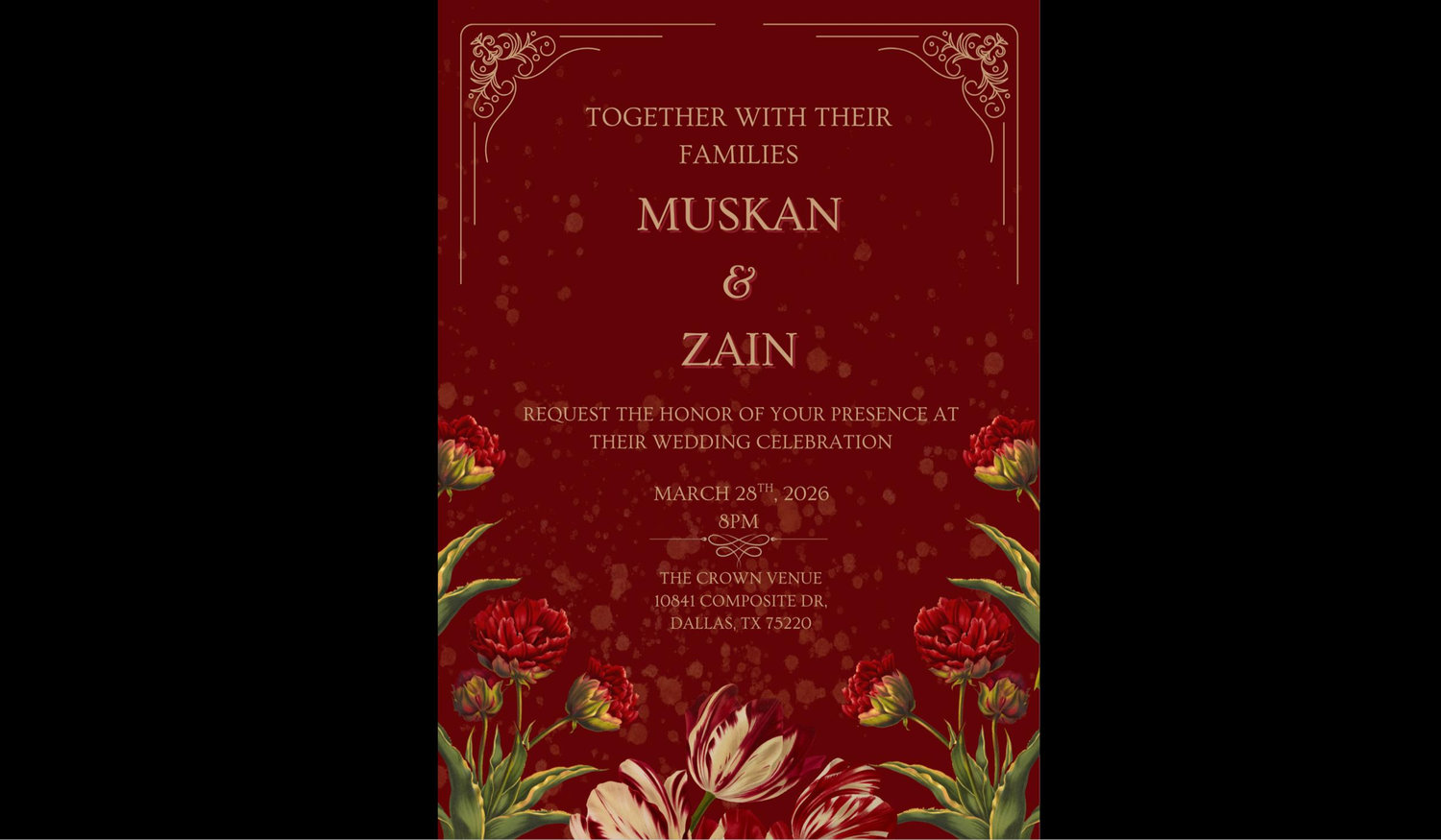 The Wedding Website of Muskan Wadhwani and Zain Kalani