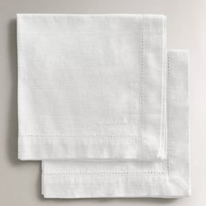 HEMSTITCHED COTTON NAPKIN PACK (PACK OF 2)