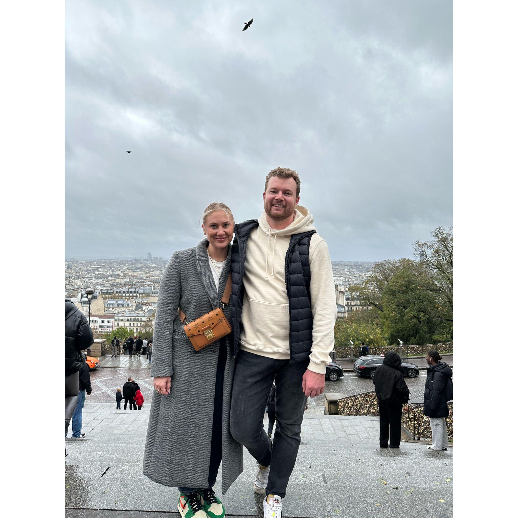 Our first trip to Paris together.
