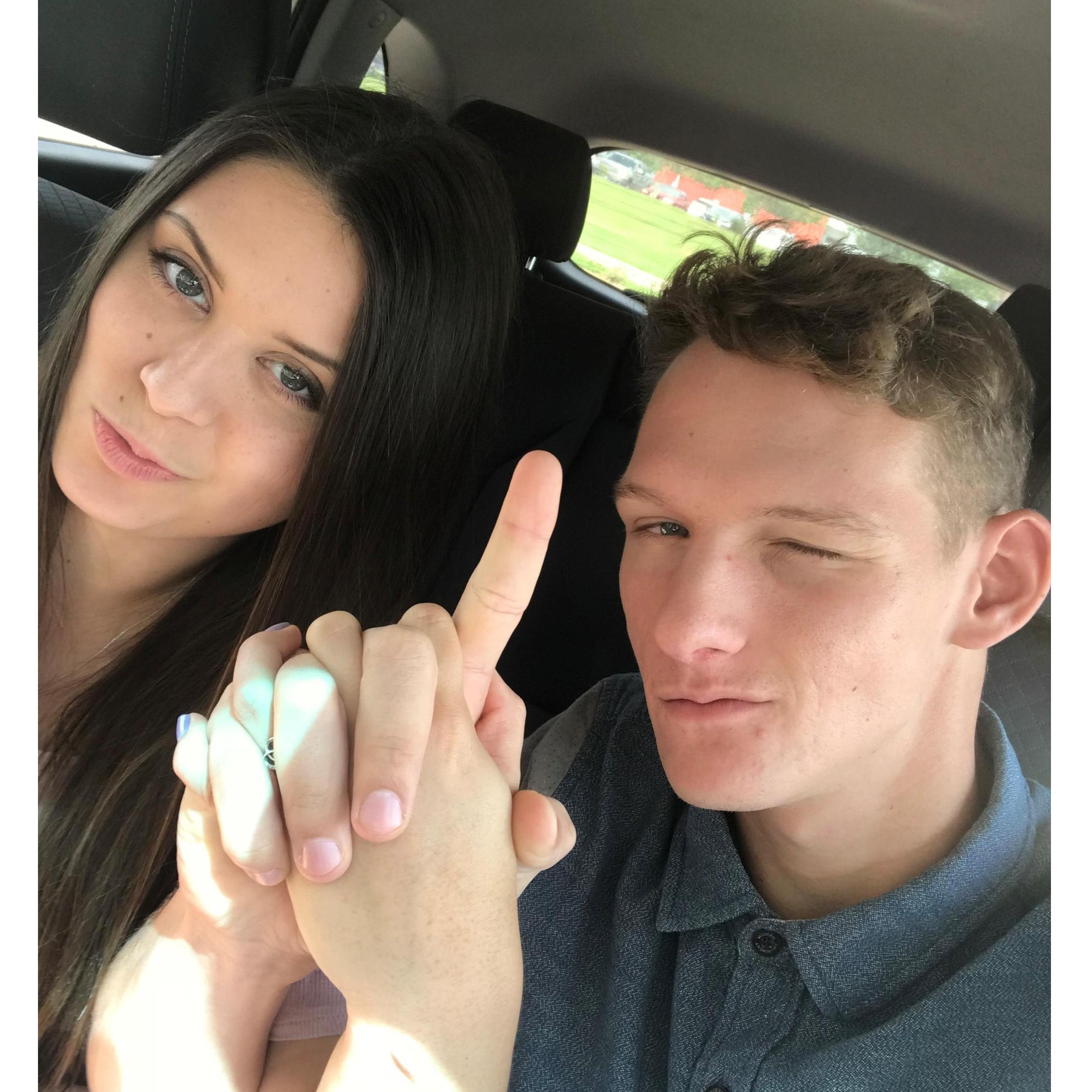 Our one year anniversary! 
October 8th, 2018