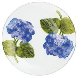 Mud Pie Hydrangea Slump Glass Plate | Dillard's