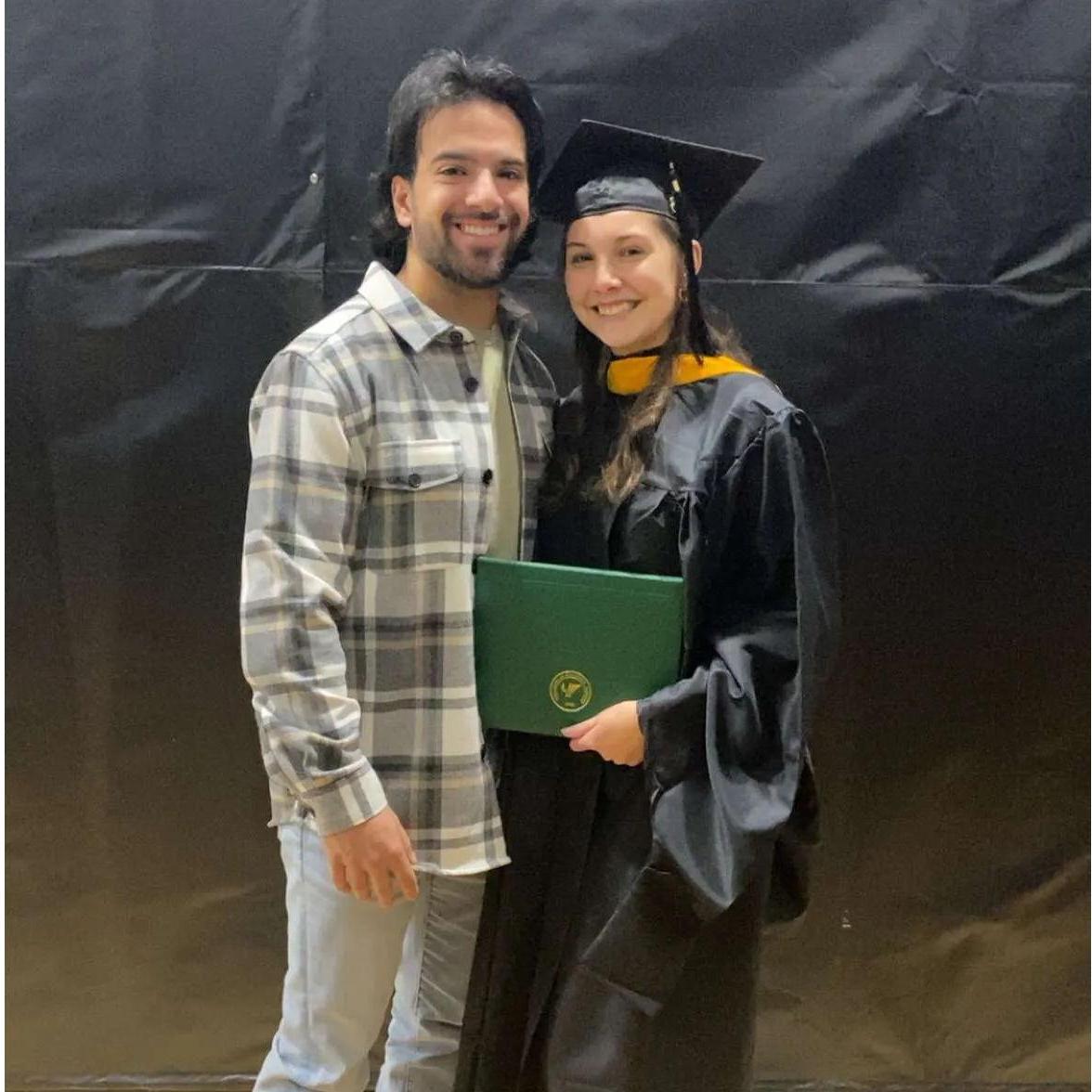 Alex graduated with a Master's in Counseling