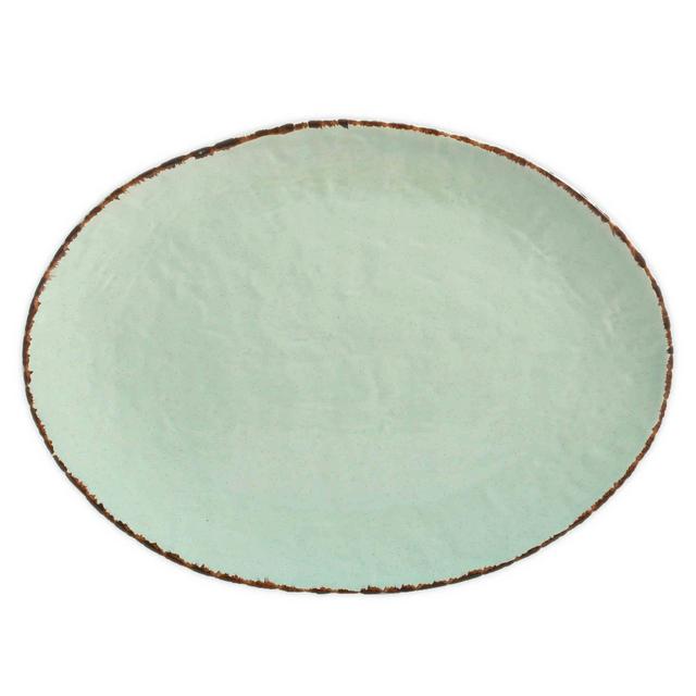 Bee & Willow™ Home Milbrook 15.7-Inch Oval Platter in Green