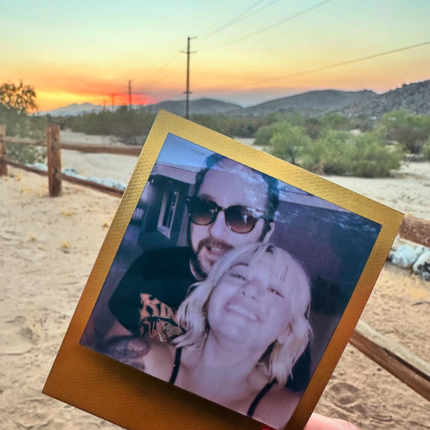 The last photo we took as boyfriend & girlfriend, Joshua Tree, September 2024