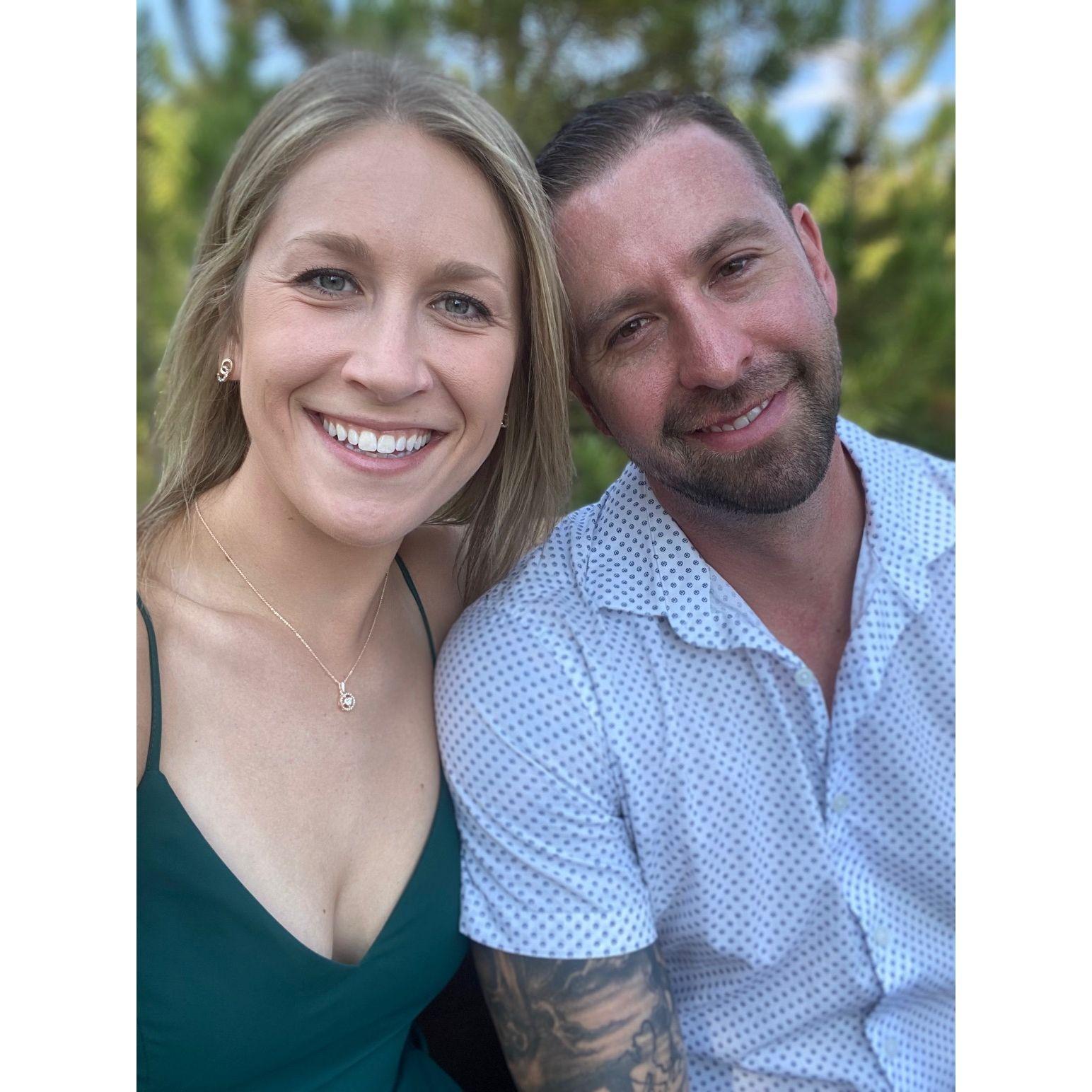 First wedding together.